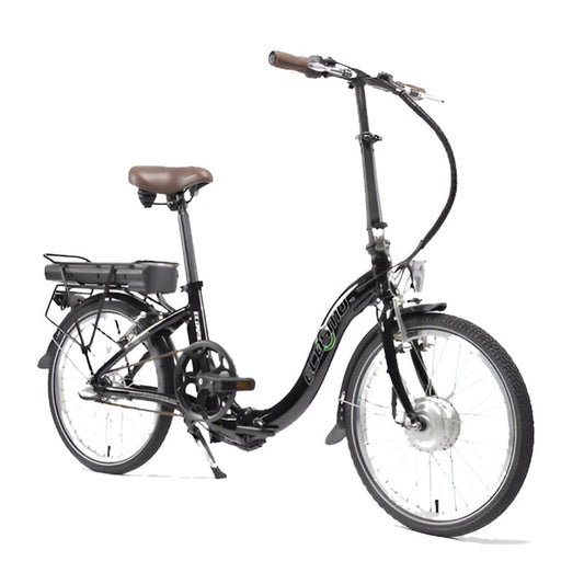 Ecosmo Folding Low Step E-Bike 20 Inch 250W Black