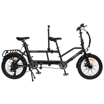 Ecosmo Folding Electric Tandem Bike 20 Inch 250W 