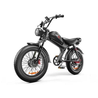 Emoko C93 Fat Tyre Electric Bike 250W 15.5mph Top Speed 