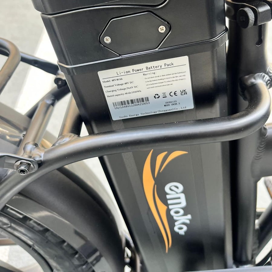 Emoko C94 Gen2 Long-Range Food Delivery E-Bike 250W 15.5mph Top Speed 