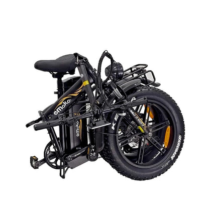 Emoko C94 Folding Fat Tyre Food Delivery E-Bike Long Range 250W 15.5mph Top Speed 