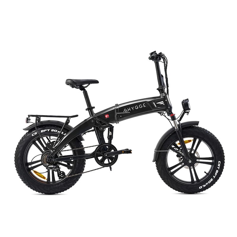 Hygge Sorø E-Bike Foldable Fat Tyre Royal Blue 2024 15.5mph Top Speed EAPC 