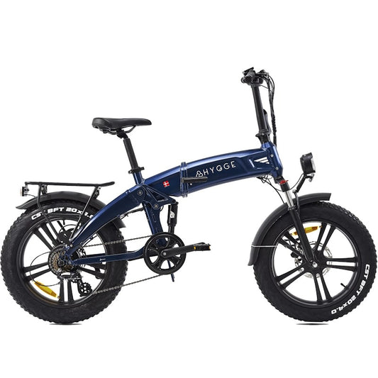 Hygge Sorø E-Bike Foldable Fat Tyre Royal Blue 2024