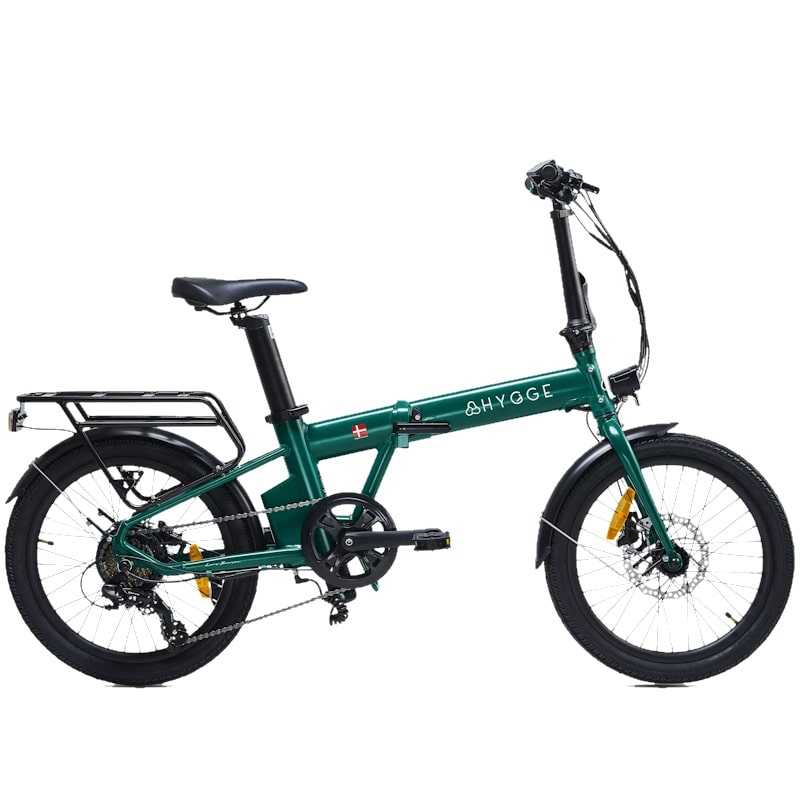 Hygge Virum E-Bike Folding British Racing Green 2024