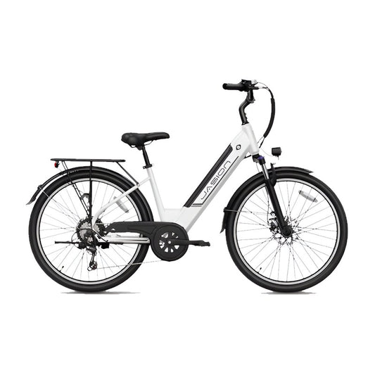 Jasion EB5 Roamer ST 500W Step-Through City E-Bike White