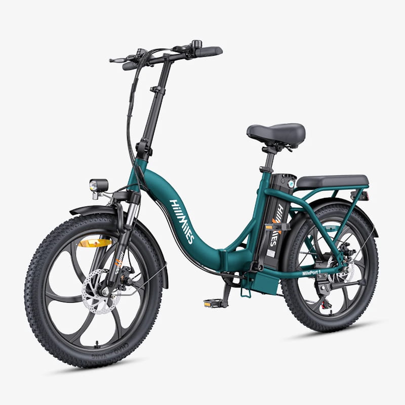 HIllMiles MilePort 1 250W Motor Fat Tyre Folding E-bike