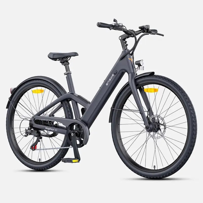 MAPFOUR N1 AIR ST 250W Ultra-lightweight 100KM Long Range Carbon Fibre City E-bike 
