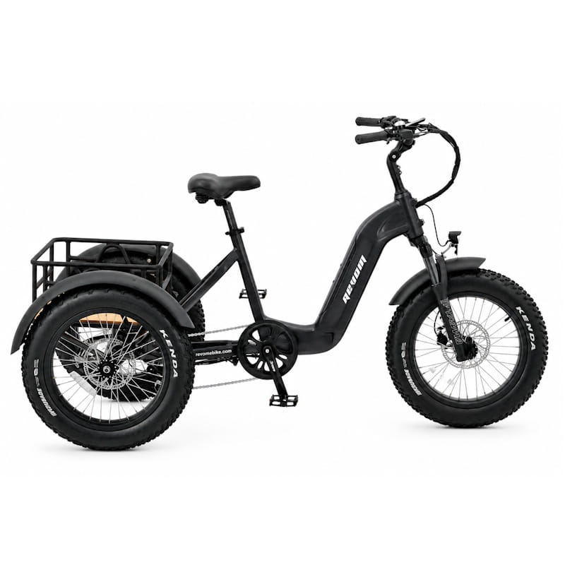 Revom Mover T2 Fat Tyre Electric Trike 250W 15.5mph Top Speed EAPC