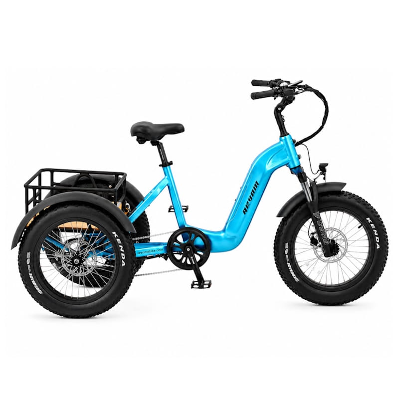 Revom Mover T2 Fat Tyre Electric Trike 250W 15.5mph Top Speed EAPC