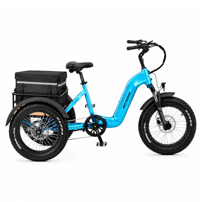 Revom Mover T2 Fat Tyre Electric Trike 250W 15.5mph Top Speed EAPC