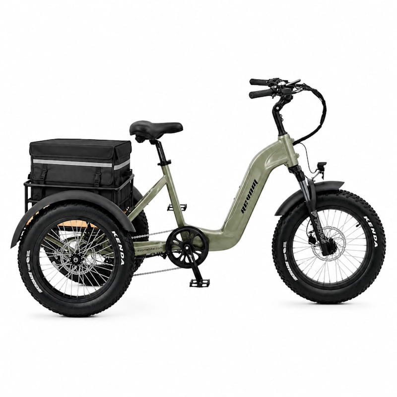 Revom Mover T2 Fat Tyre Electric Trike 250W 15.5mph Top Speed EAPC