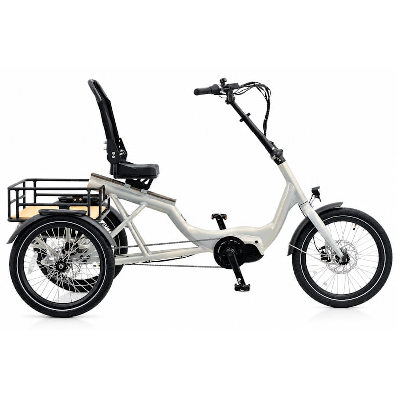 Revom T4 Mover Semi Recumbent Electric Trike 250W 15.5mph Top Speed EAPC