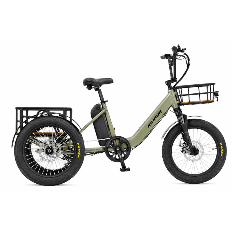Revom Mover T1 Urban Fat Tyre Electric Trike 250W 15.5mph Top Speed EAPC