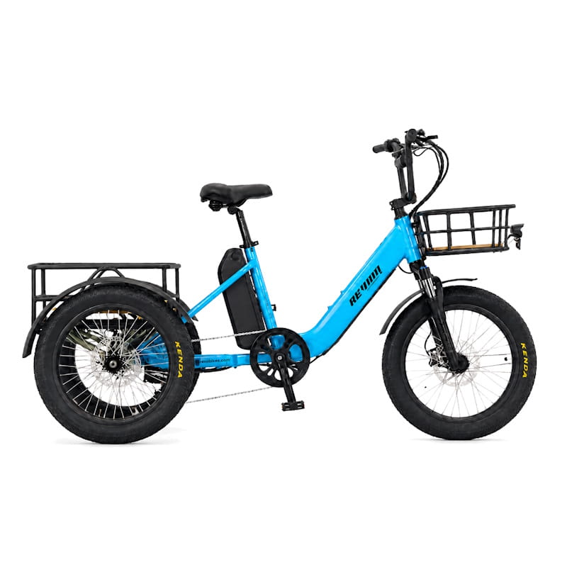 Revom Mover T1 Urban Fat Tyre Electric Trike 250W 15.5mph Top Speed EAPC