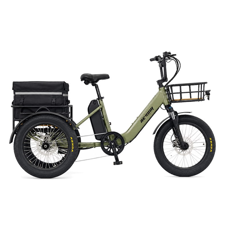 Revom Mover T1 Urban Fat Tyre Electric Trike 250W 15.5mph Top Speed EAPC