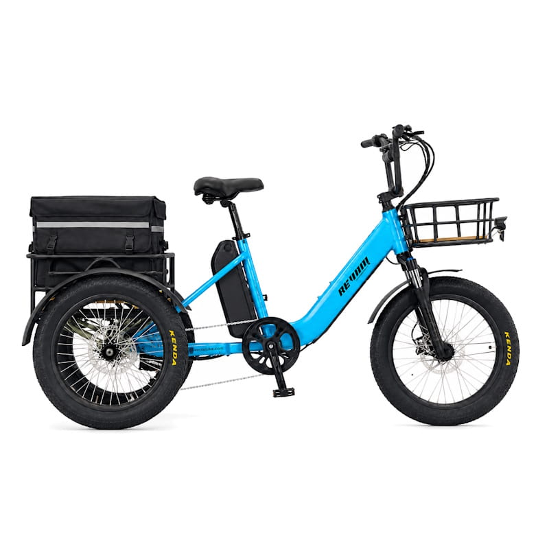 Revom Mover T1 Urban Fat Tyre Electric Trike 250W 15.5mph Top Speed EAPC