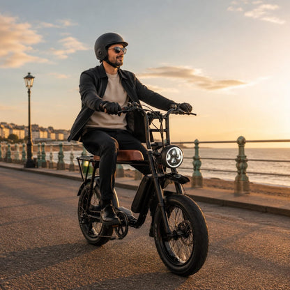 Red Rocket 88s Fatboy Urban Cruiser E-Bike 250W 15.5mph Top Speed EAPC 