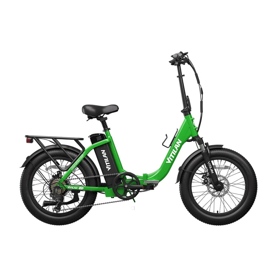 Vitilan U3 Folding Fat Tyre E-Bike 250W 15.5mph Top Speed