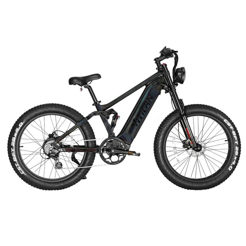 Vitilan T7 Mountain E-Bike Full Suspension 750W 