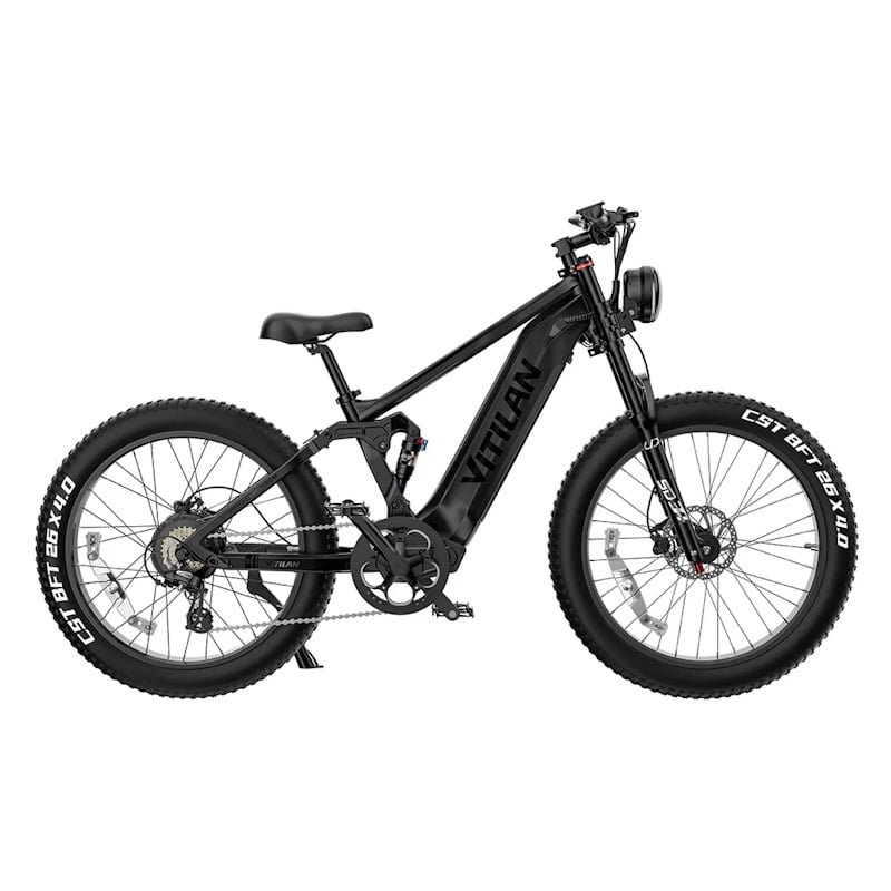 Vitilan T7 Pro Mountain E-Bike Full Suspension 1000W 