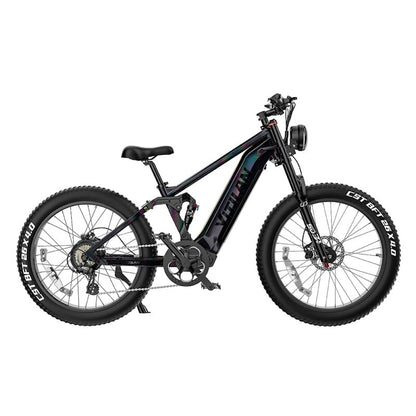 Vitilan T7 Pro Mountain E-Bike Full Suspension 1000W 