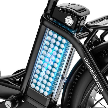 Vitilan U3 Folding Fat Tyre E-Bike 250W 15.5mph Top Speed