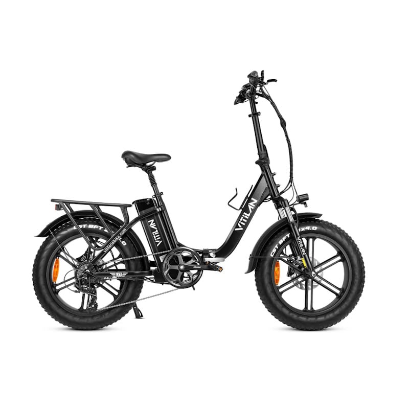 Vitilan U7 E-Bike Foldable Step Through Fat Tyre 750W Black