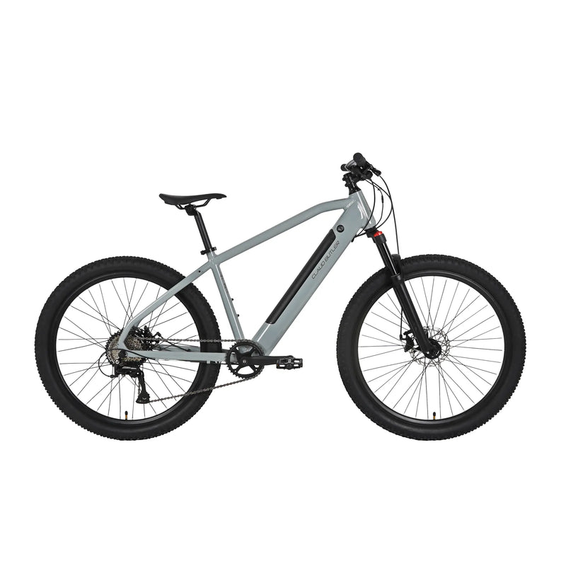 Claud Butler Ridge 1.0 electric mountain bike Primer Grey profile view