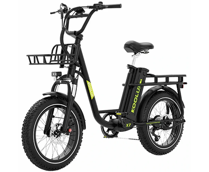 Koolux X7 Folding Fat Tyre E-Bike 250W 15.5mph Top Speed