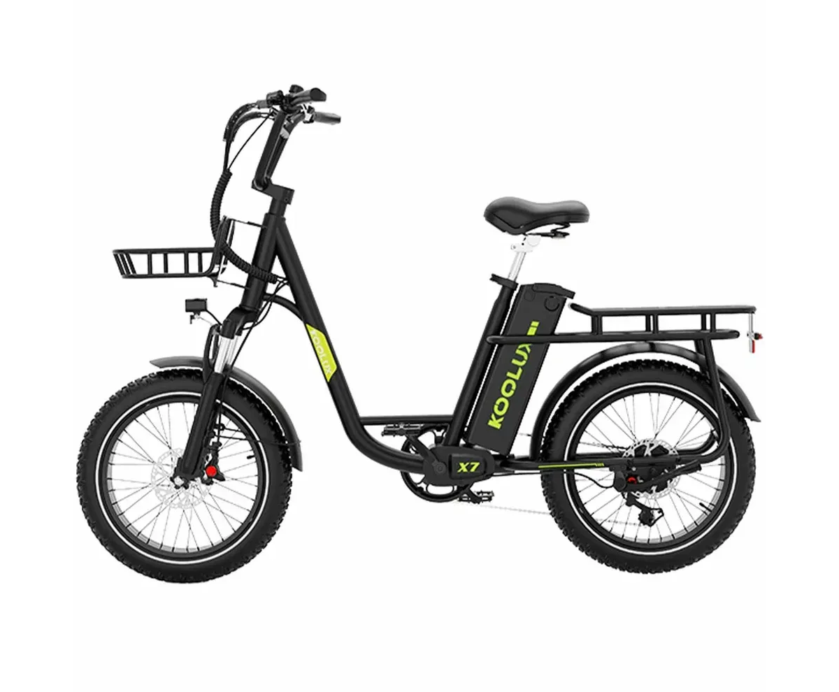 Koolux X7 Folding Fat Tyre E-Bike 250W 15.5mph Top Speed