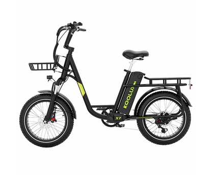 Koolux X7 Folding Fat Tyre E-Bike 250W 15.5mph Top Speed